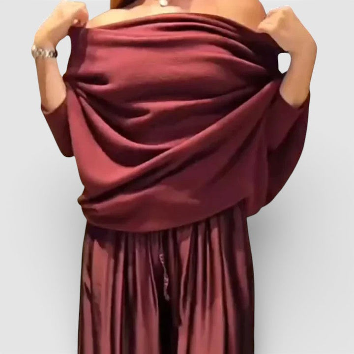 Consuelo™ | Conjunto elegante de hombros descubiertos